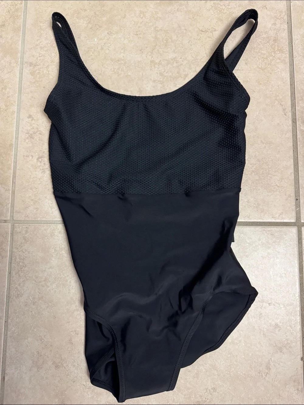Jule Luster Leotard Black Large - Picture 3 of 7